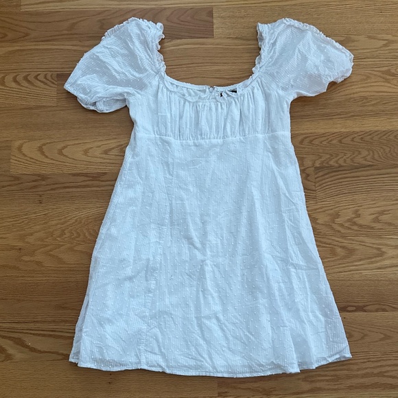 City Studios Juniors' Ruffled Swiss-Dot Dress (11) - Picture 2 of 16